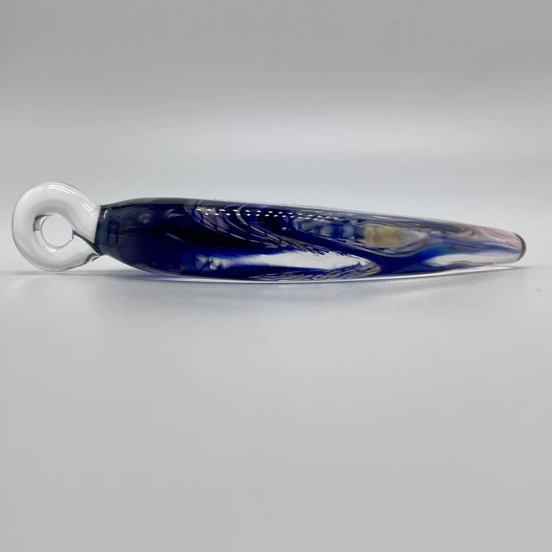 Premium Implosion pendant - collectible glass art