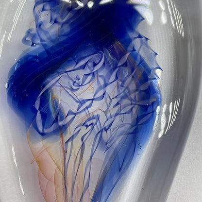 Hand-blown Implosion pendant - Leviathan Glass original