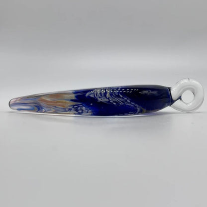 Leviathan Glass Implosion pendant - hand-blown art