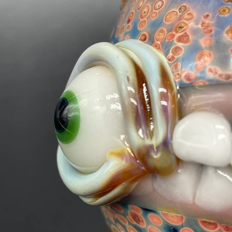 Premium Too many teeth ornament - collectible glass art