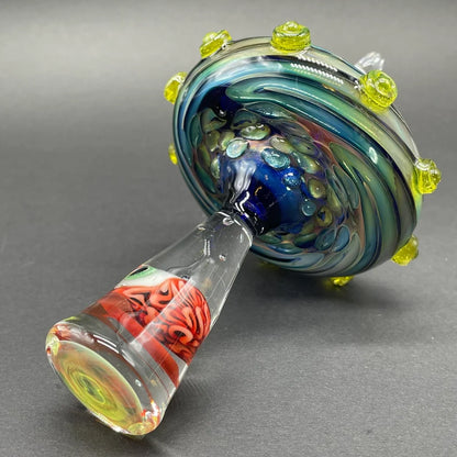 Leviathan Glass Alien abduction ornament (Brain) - hand-blown art