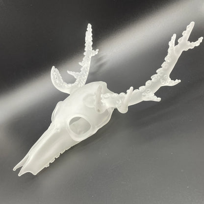 Leviathan Glass Tentacle skull - hand-blown art
