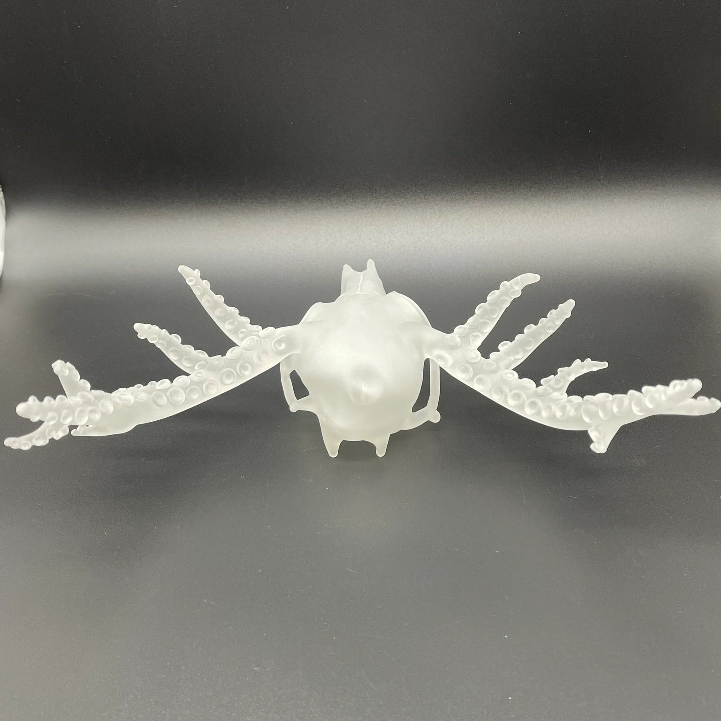 Premium Tentacle skull - collectible glass art