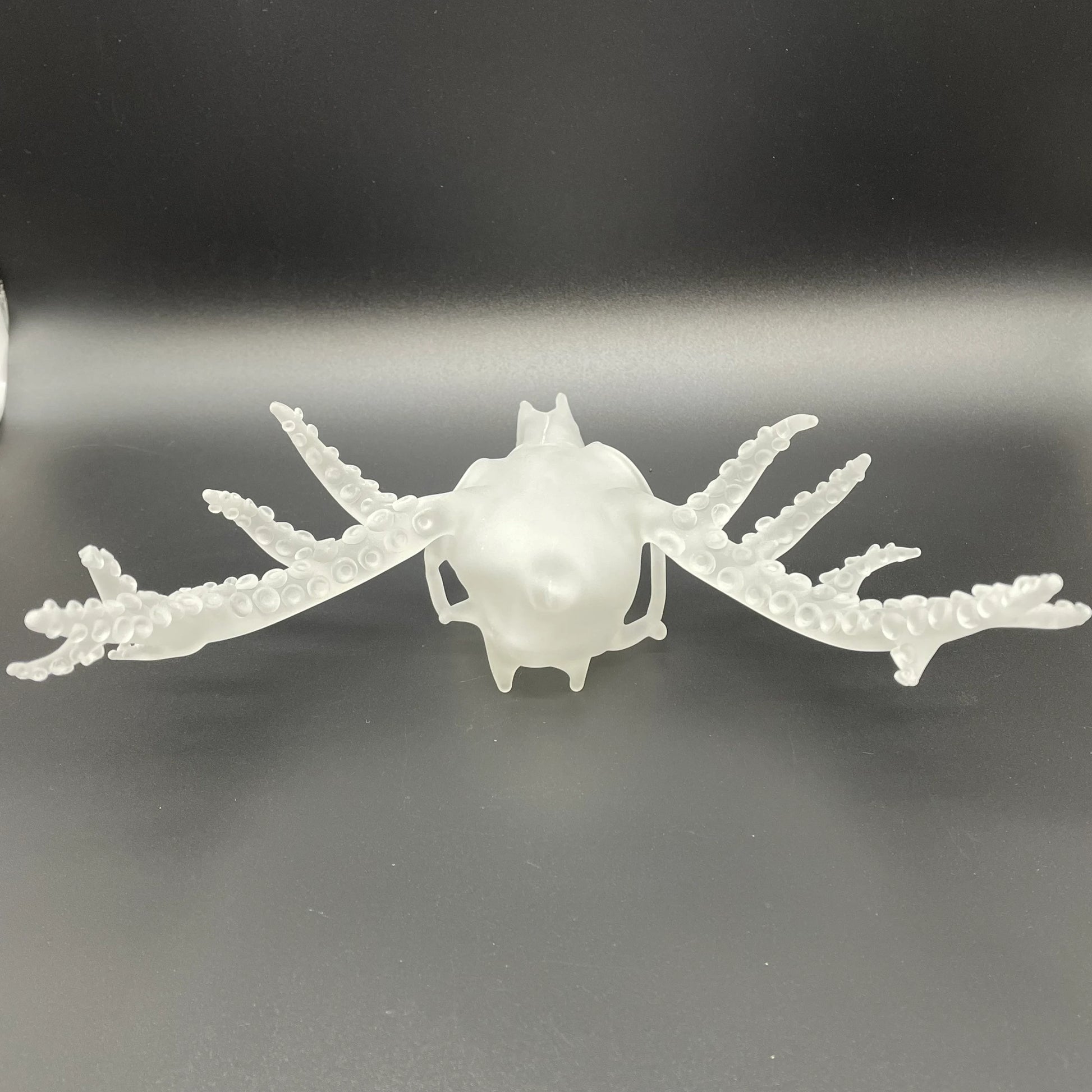 Premium Tentacle skull - collectible glass art