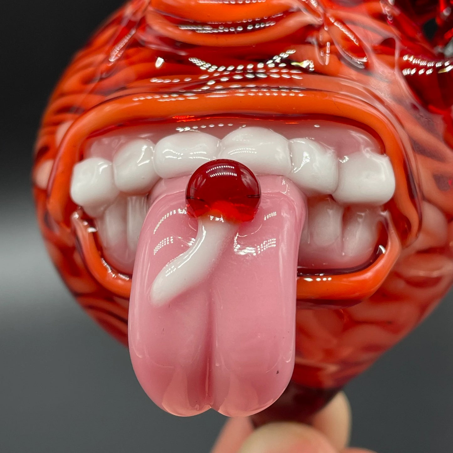 Cyclopian Brain ornament glass art - premium handcrafted piece
