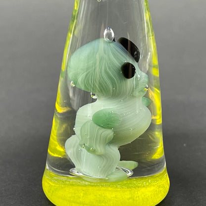 Alien abduction ornament (Alien) craftsmanship - artisan glass work