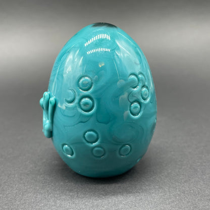 Monster egg sculpture craftsmanship - artisan glass work