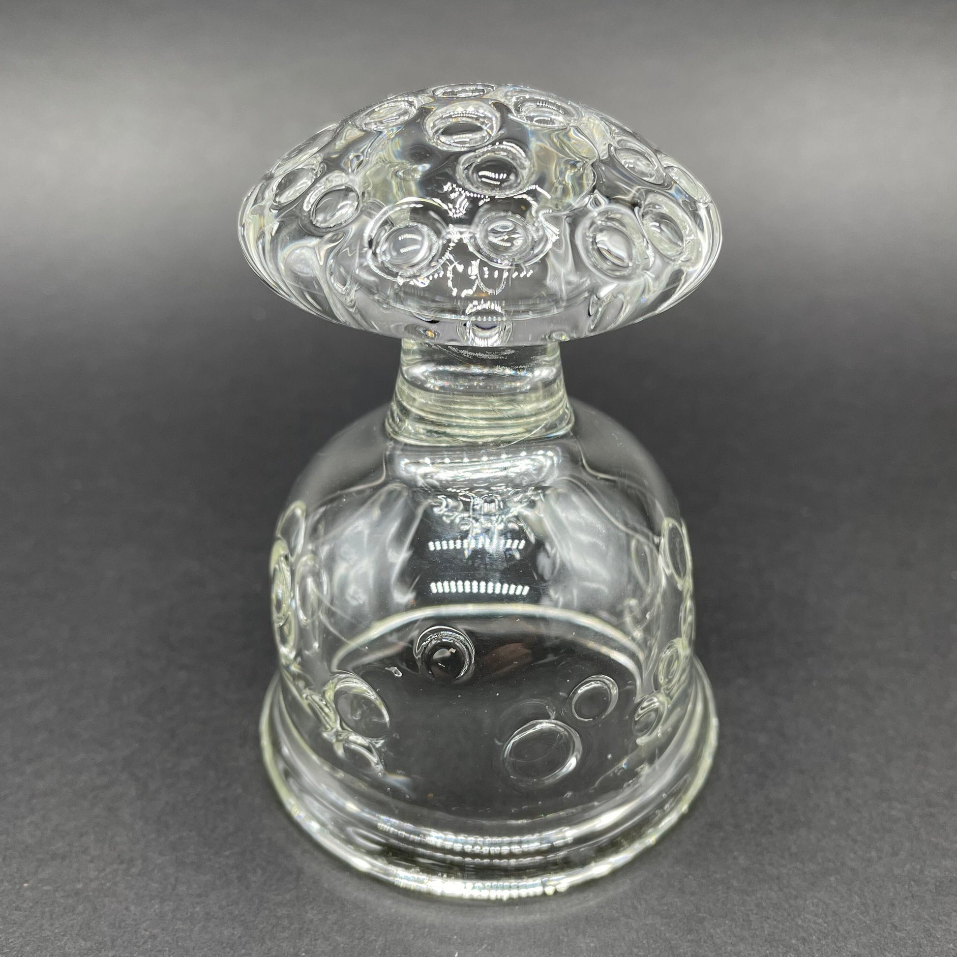 Hand-blown Votive mushroom light - Leviathan Glass original