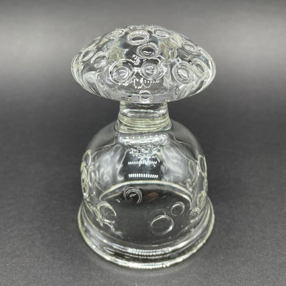 Hand-blown Votive mushroom light - Leviathan Glass original