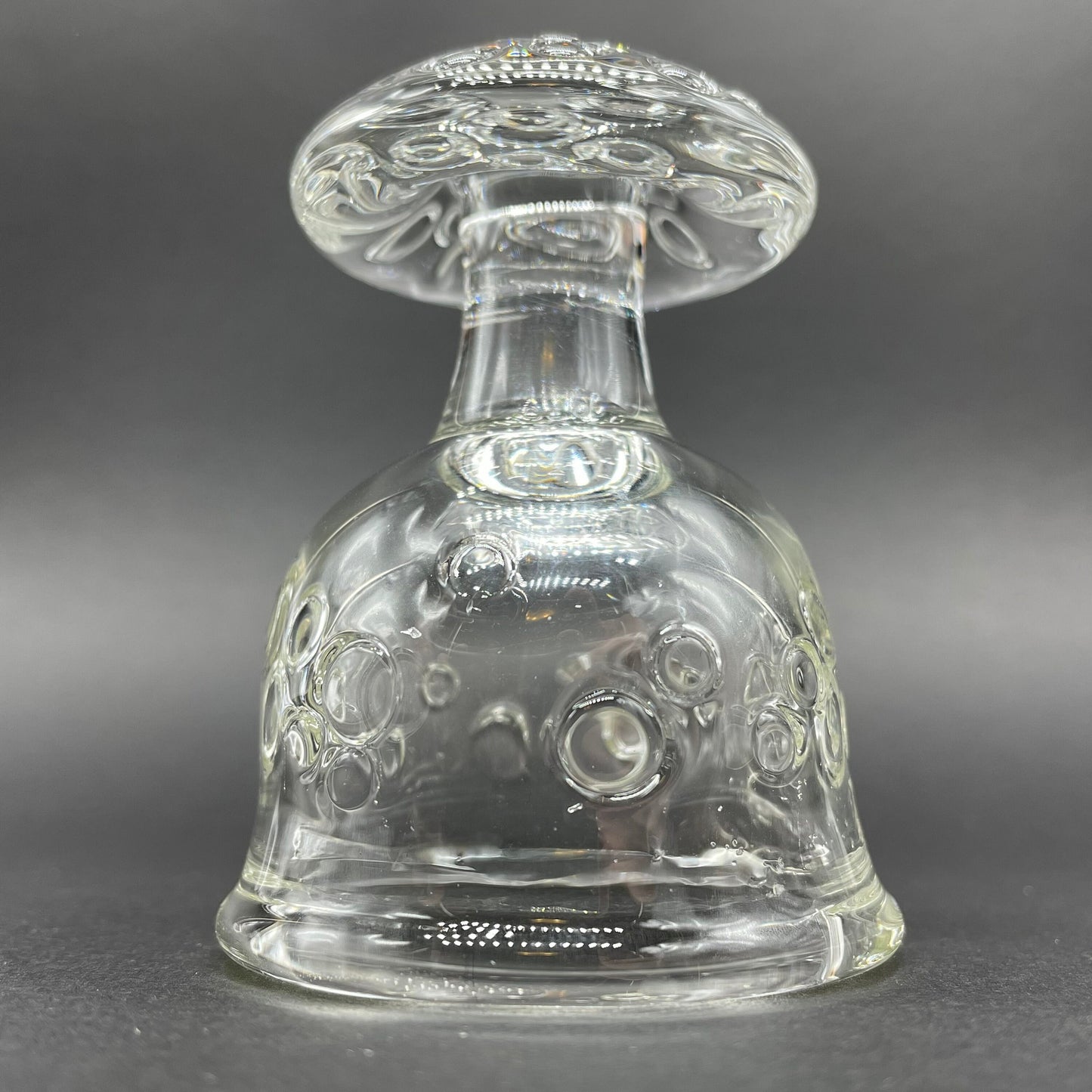 Votive mushroom light glass art - premium handcrafted piece