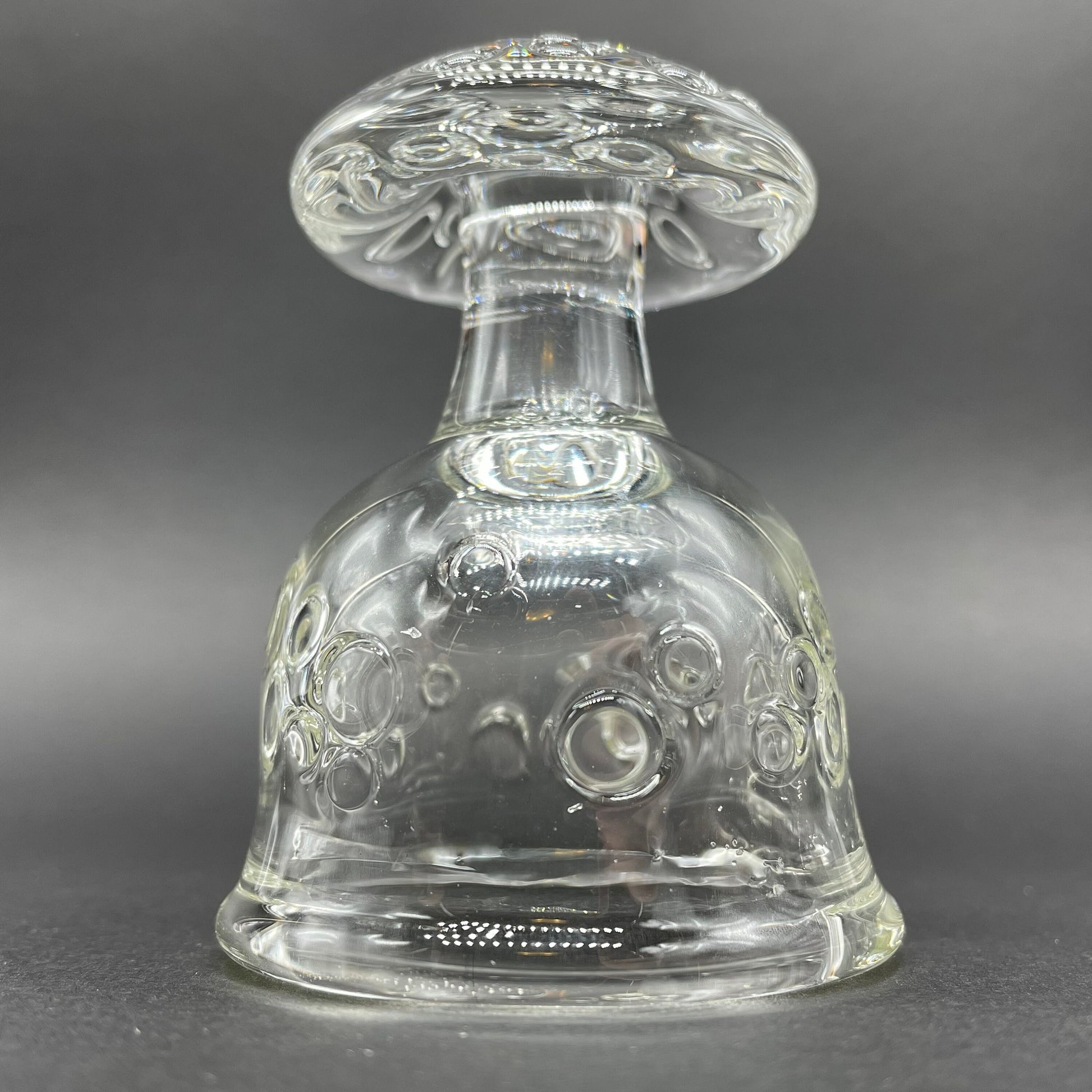 Votive mushroom light glass art - premium handcrafted piece