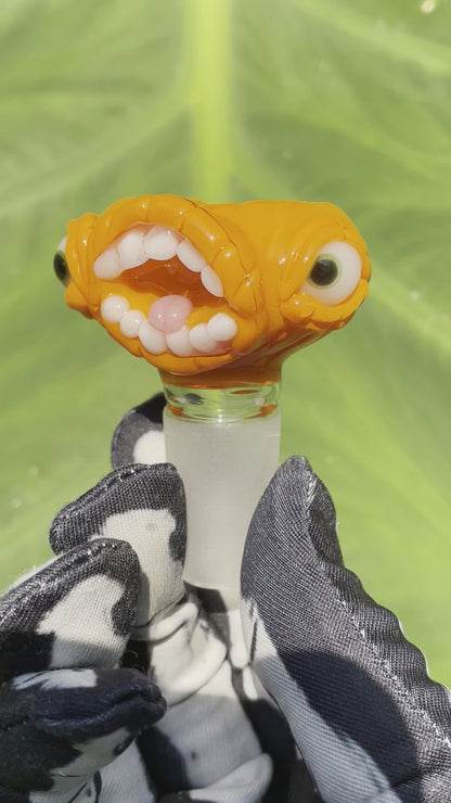 18mm Screaming pumpkin slide