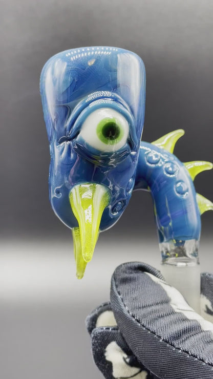 14mm Loopty Loop Peacock Slide