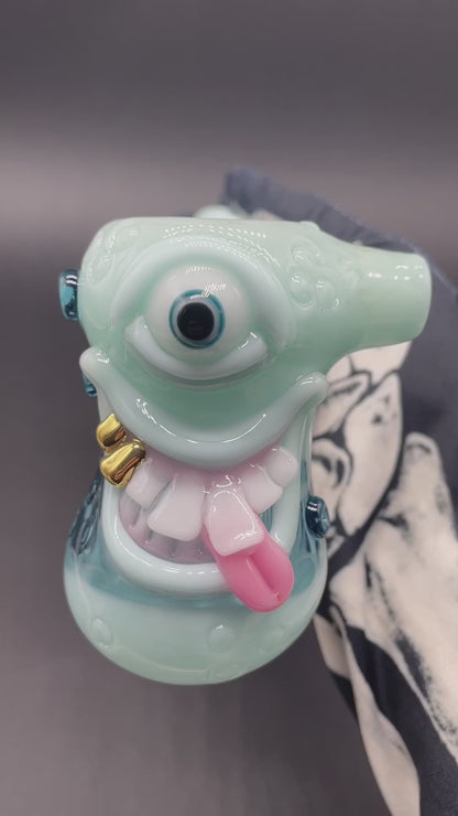 Smiley face bubbler
