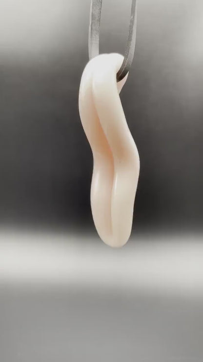 Glass Tongue pendant