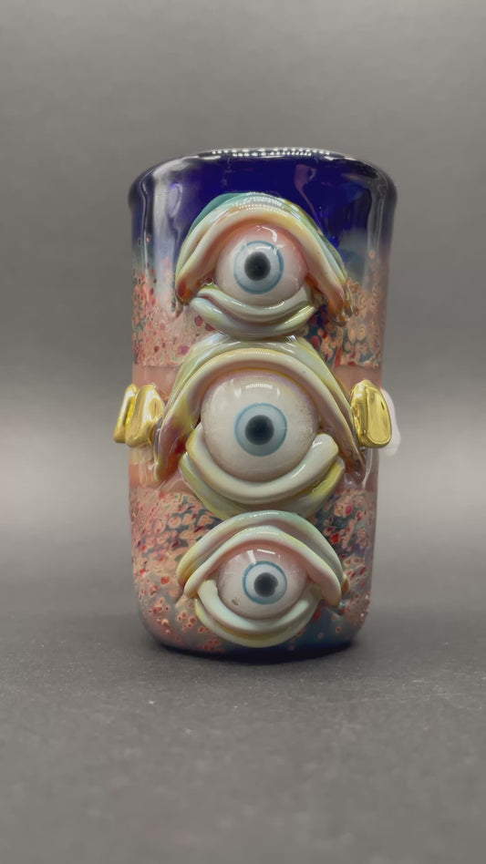 Too many teeth shot glass