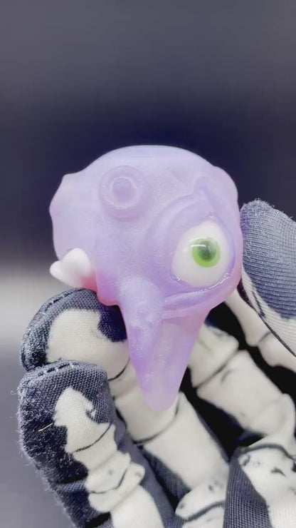 Pink slime shnozzle pendant