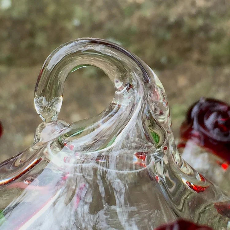 Corona Virus Sculpture glass art - premium handcrafted piece